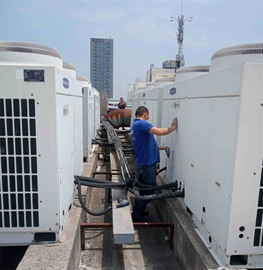 翼城中央空调制热和不制冷系统维修方法